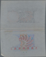 Yugoslavia / Jugoslavien: Hand Drawn Pencil Sketch For A 100 Dinara Banknote On Parchment Paper With - Yugoslavia