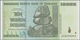 Zimbabwe: Set Of 4 Banknotes 10, 20, 50 And 100 Trillion Dollars 2008, P. 85-91 In UNC Condition. Wo - Zimbabwe