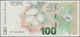 Testbanknoten: Intaglio Printed Test Note By Giesecke & Devrient “100 Flora – Marquise De Baglion” W - Ficción & Especímenes