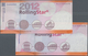 Testbanknoten: Pair Of The Test Note GIESECKE & DEVRIENT / LOUISENTHAL Germany, "Yvonne 2012" Featur - Fiktive & Specimen