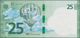Testbanknoten: Test Note “25 Bollon” By Louisenthal, Offset Printed And Uniface Test Note With Segem - Ficción & Especímenes
