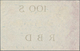 Deutschland - Deutsches Reich Bis 1945: 100 Mark 1905, Jeweils Einseitger Probedruck Der Vorder- Und - Otros & Sin Clasificación
