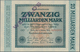 Deutschland - Deutsches Reich Bis 1945: 20 Milliarden Mark 1923 MUSTER, Ro.115M Mit Roter KN 000000, - Sonstige & Ohne Zuordnung