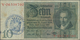 Deutschland - Deutsches Reich Bis 1945: Großes Lot Mit 25 Belgischen Abstempelungen Auf 10 Reichsmar - Otros & Sin Clasificación