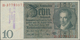 Delcampe - Deutschland - Deutsches Reich Bis 1945: Großes Lot Mit 25 Belgischen Abstempelungen Auf 10 Reichsmar - Otros & Sin Clasificación