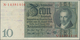 Delcampe - Deutschland - Deutsches Reich Bis 1945: Großes Lot Mit 25 Belgischen Abstempelungen Auf 10 Reichsmar - Otros & Sin Clasificación