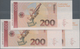 Deutschland - Bank Deutscher Länder + Bundesrepublik Deutschland: Kleines Lot Mit 3 Banknoten Zu 200 - Other & Unclassified