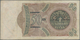 Deutschland - Länderscheine: Baden, Badische Bank, 50 Reichsmark, 11.10.1924, Einmal 6-stellige Und - Andere & Zonder Classificatie