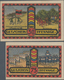 Deutschland - Notgeld - Hamburg: Hamburg, Wichmann's Universal Postkartenzentrale, 50, 75 Pf., 1.6.1 - [11] Emissioni Locali