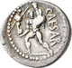 Gaius Iulius Caesar (46/45 V.Chr.): AR-Denar, 47-46 V. Chr., 3,55 G. Kopf Der Venus Nach Rechts / Ca - Autres & Non Classés