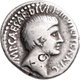 Augustus (27 V.Chr. - 14 N.Chr.): AR-Denar, Kopf Nach Rechts / Tempel Mit Vier Säulen, Kampmann 2.20 - Les Julio-Claudiens (-27 à 69)