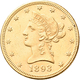 Vereinigte Staaten Von Amerika - Anlagegold: 10 Dollars 1893 (Eagle - Liberty Head Coronet), KM# 102 - Otros & Sin Clasificación