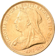 Großbritannien - Anlagegold: Victoria 1837-1901: Sovereign 1893, KM# 767, Friedberg 392. 7,98 G, 917 - Altri & Non Classificati