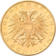 Österreich - Anlagegold: 1. Republik 1918-1938: 25 Schilling 1937 St. Leopold. KM# 2856, Friedberg 5 - Austria