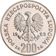 Polen: Lot 2 Münzen: 200 Zlotych 1983 König Jan III. Sobieski 1674-1696, 300 Lat Odsieczy Wiedenskie - Pologne