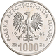 Delcampe - Polen: Lot 6 Münzen: 1.000 Zlotych PROBA 1984-1987: Wincenty Witos, KM# PR 505; Pomnik Szpital, KM# - Poland