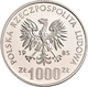 Delcampe - Polen: Lot 6 Münzen: 1.000 Zlotych PROBA 1984-1987: Wincenty Witos, KM# PR 505; Pomnik Szpital, KM# - Poland