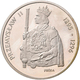 Polen: Lot 2 Münzen: 500 Zlotych 1985 Przemyslaw II. 1295-1296, KM# Y 156, Fischer K 044; Dazu 1000 - Polonia