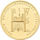Deutschland - Anlagegold: 100 Euro 2003 Quedlinburg (J), In Originalkapsel Und Etui, Mit Zertifikat, - Alemania