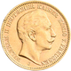 Preußen: Wilhelm II. 1888-1918: 20 Mark 1905 J, Jaeger 252. 7,97 G, 900/1000 Gold. Kleine Randfehler - Pièces De Monnaie D'or