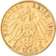 Delcampe - Preußen: Wilhelm II. 1888-1918: Lot 16 Goldmünzen Zu 20 Mark Aus Den Jahren 1894 - 1911. Jaeger 252. - Monedas En Oro