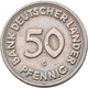 Bundesrepublik Deutschland 1948-2001: 50 Pfennig 1950 G, Bank Deutscher Länder, Jaeger 379, Sehr Sch - Sonstige & Ohne Zuordnung