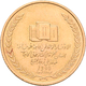 Medaillen Alle Welt: Libyen: Goldmedaille AH 1390 (1970) Muammar Abu Minyar Al Gaddafi, Unsigniert. - Unclassified