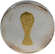 Medaillen Deutschland: FIFA-Fußball WM Deutschland 2006: Offizielle Erstprägung In 1 Kilogramm Sterl - Autres & Non Classés