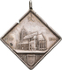 Medaillen Deutschland: Ulm: Silberne Klippe 1890 (Münsterthaler) Von G. Schiller, Auf Die Vollendung - Altri & Non Classificati