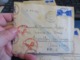 LOT D'ENVIRON 10 Lettres De CENSURE 1939/1945 Et Assimilées Guerre ,certaines Avec Contenue - Militaria