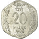 Monnaie, INDIA-REPUBLIC, 20 Paise, 1988, B+, Aluminium, KM:44 - Inde