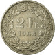 Monnaie, Suisse, 2 Francs, 1968, Bern, TTB, Copper-nickel, KM:21a.1 - Other & Unclassified