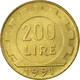 Monnaie, Italie, 200 Lire, 1991, Rome, SUP, Aluminum-Bronze, KM:105 - 200 Lire