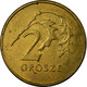 Monnaie, Pologne, 2 Grosze, 2006, Warsaw, TB+, Laiton, KM:277 - Pologne