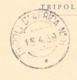 22140 - De TRIPOLI Pour La TUNISIE - Libia