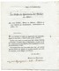 MAINE ET LOIRE De ANGERS  Circulaire Du Prefet Du 1/02/1801 ( Pas De Marque Postale) - Manoscritti