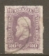 BRESIL Yv N°  38  (o)  20r Pedro II   Cote  3,5 Euro  BE  2 Scans - Oblitérés