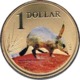 AUSTRALIA • 2009 • $1 • Bilby • Coloured Uncirculated Coin - Sonstige & Ohne Zuordnung