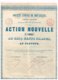 Titre Ancien - Société Linière De Bruxelles - Action Nouvelle - Titre De 1858 -  N°3668 - Textile