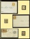 Delcampe - O Empire Non Dentelés, Collection De Timbres Oblitérés Et Lettres Entre N°11 Et N°17 Dont Nuances, Nombreuses Bonnes Val - 1853-1860 Napoléon III