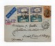 !!! PRIX FIXE : GUINEE, LETTRE PAR AVION DE LA KOLENTE DE 1941 POUR LA FRANCE - Cartas & Documentos