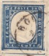 Romagne Annesse , 1860, 20 Cent FILETTO Da Bologna X Genova LUSSO - Romagna