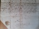 Tournon Ardèche Grand Document Fait à Tournon 1639 Dim: 39 X 29 Cm - Manuscrits