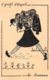 Illustrateurs - N°60796 - L'profil élégant ... Du Chameau - Jeune Fille Scoot Portant Un Sac à Dos.scoutisme - Autres & Non Classés