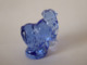 FEVE  - FEVES - "ANIMAUX PATE DE VERRE" - TRES JOLIE FEVE - MINIATURE ? ELEPHANT -  BLEU - Animaux