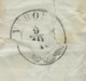 LOMBARDO VENETO- Lettera Con Testo - 8 Ottobre 1850 - ROVIGO-VERONA, Cent 15 Rosso 1° Tipo(s3),MARGINI PERFETTI, - Lombardy-Venetia