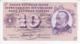 BILLETE DE SUIZA DE 10 FRANCS DEL AÑO 1971 EN CALIDAD EBC (XF) (BANKNOTE) - Svizzera