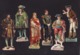 Découpis   Lot De 11     Personnages       12.5 X 6 Cm Le Plus Grand - Autres & Non Classés