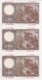 TRIO CORRELATIVO DE 100 PTAS DEL 2/05/1948 SERIE H EN CALIDAD  EBC (XF)  (BANKNOTE) - 100 Pesetas