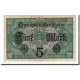 Billet, Allemagne, 5 Mark, 1917-08-01, KM:56b, NEUF - 5 Mark